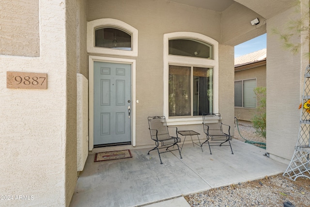 view of entrance to property