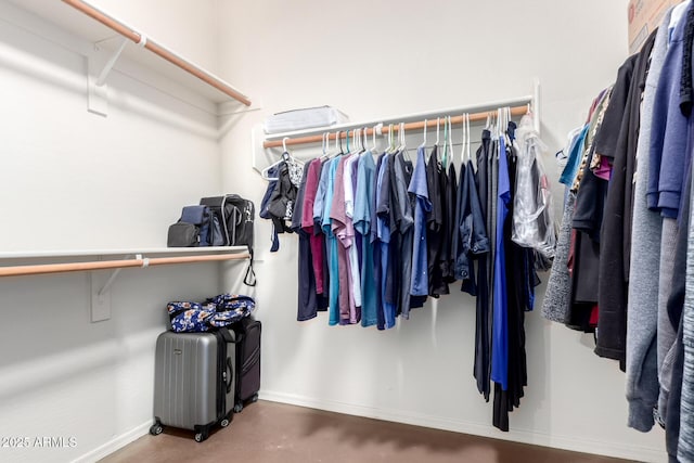 view of spacious closet