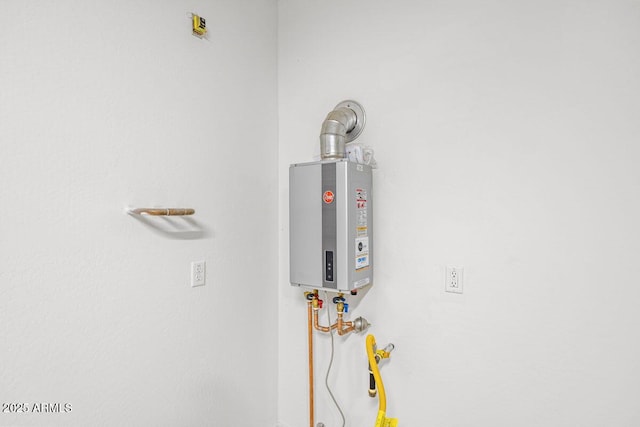 utilities with water heater