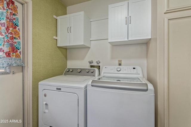 8540 N 43rd Dr, Glendale, AZ 85302 - washroom with independent washer and dryer and cabinet space
