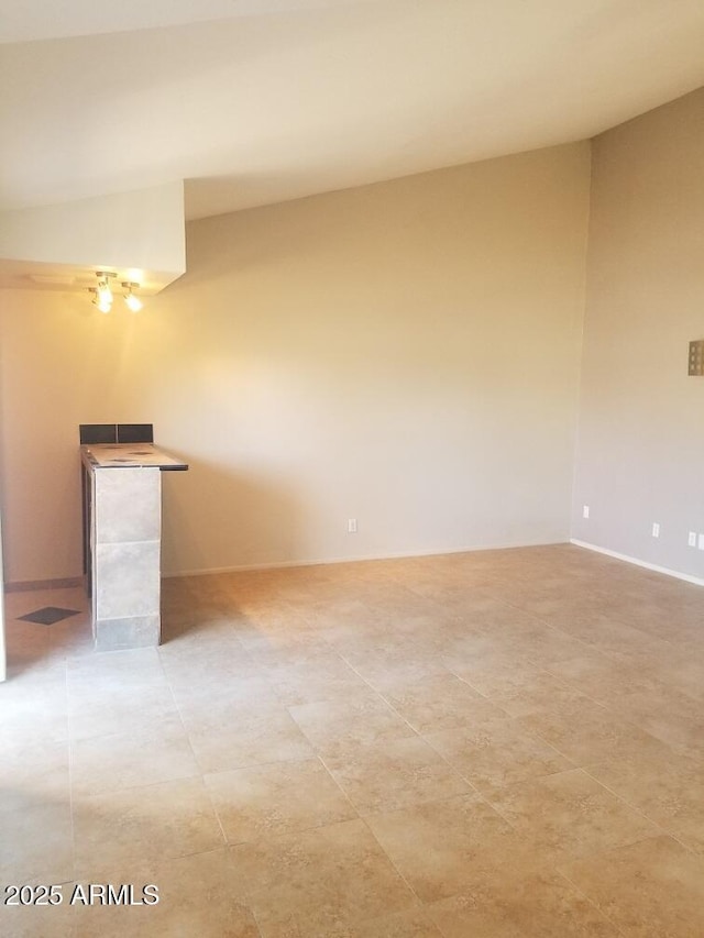 view of unfurnished living room