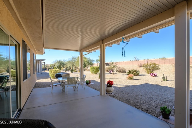 view of patio / terrace