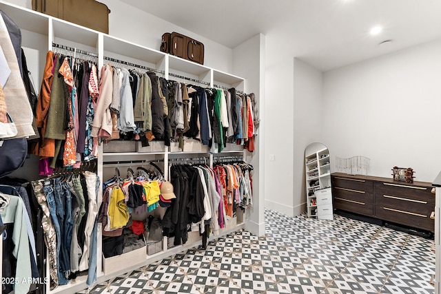1013 W Ardmore Rd, Phoenix, AZ 85041 - spacious closet featuring tile patterned floors