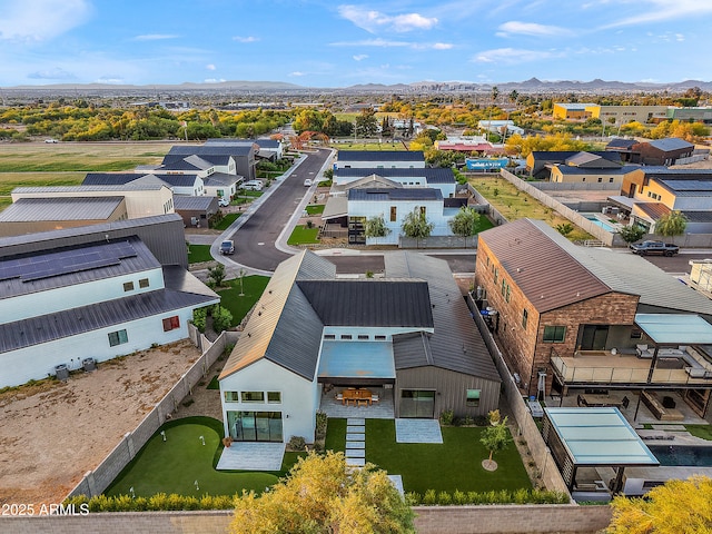1013 W Ardmore Rd, Phoenix, AZ 85041 - aerial perspective of suburban area with a mountain backdrop