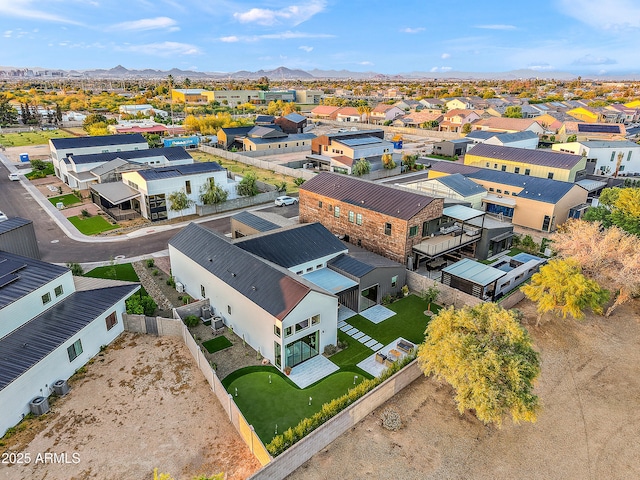 1013 W Ardmore Rd, Phoenix, AZ 85041 - aerial view of residential area featuring mountains