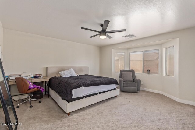 22534 W Pima St, Buckeye, AZ 85326 - bedroom featuring carpet flooring, baseboards, and a ceiling fan