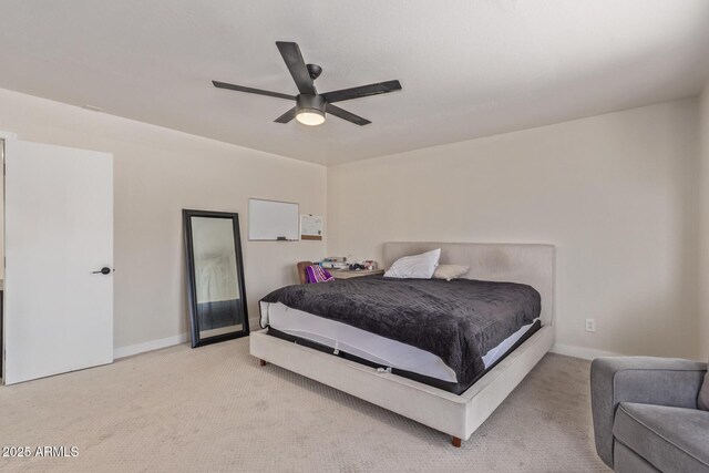 22534 W Pima St, Buckeye, AZ 85326 - carpeted bedroom with ceiling fan and baseboards