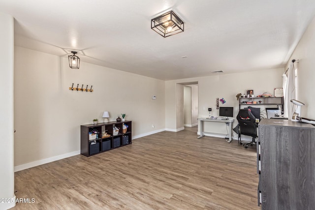 22534 W Pima St, Buckeye, AZ 85326 - office space with wood finished floors and baseboards