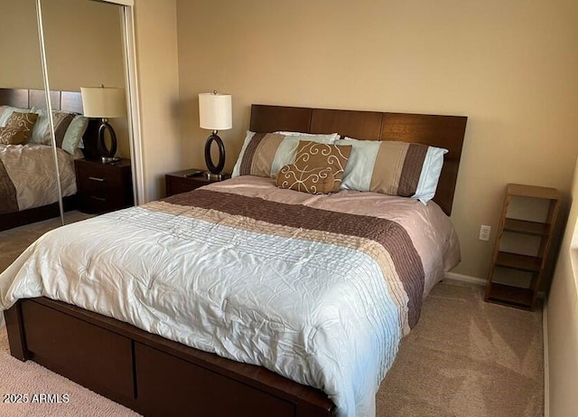 6605 N 93rd Ave Unit 1071, Glendale, AZ 85305 - bedroom with carpet and a closet