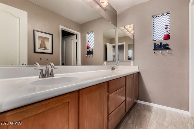 3065 E Harvard Ave, Gilbert, AZ 85234 - full bath featuring marble finish flooring and double vanity