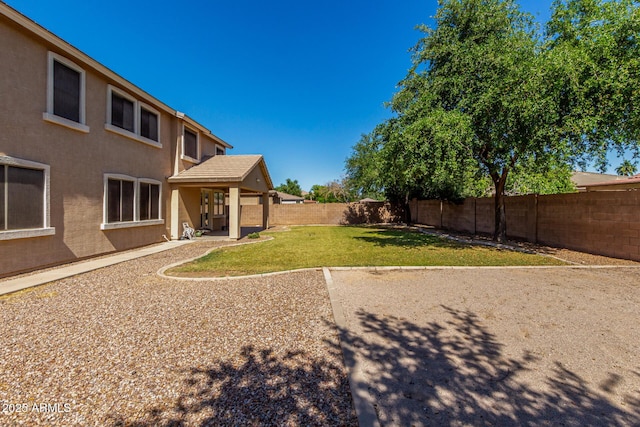 3065 E Harvard Ave, Gilbert, AZ 85234 - view of yard with a patio