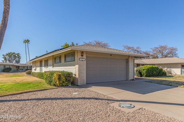 view of ranch-style home