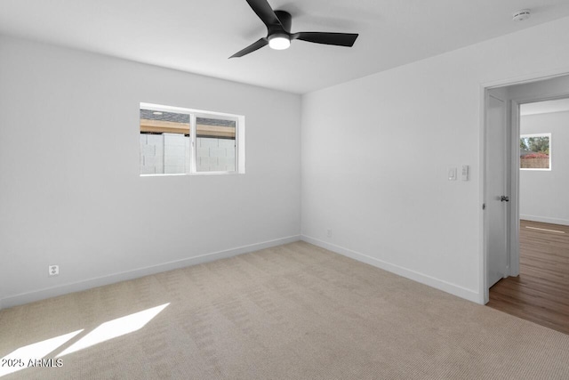6610 N 15th Ave, Phoenix, AZ 85015 - carpeted empty room with a ceiling fan and baseboards