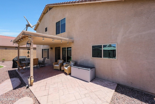 5744 E Jacaranda St, Mesa, AZ 85205 - view of patio with a grill