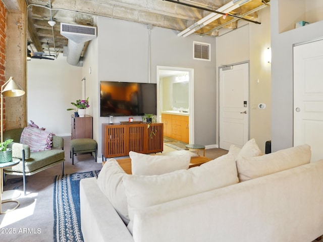 114 W Adams St Unit 505, Phoenix, AZ 85003 - living room with a towering ceiling