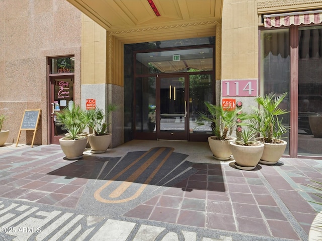 114 W Adams St Unit 505, Phoenix, AZ 85003 - entrance to property featuring french doors