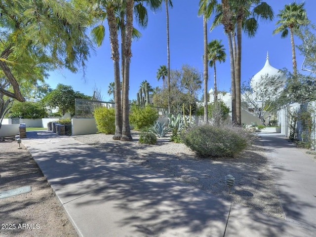 view of street