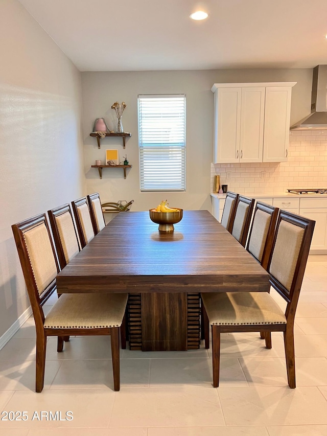 11074 W Tonto St, Avondale, AZ 85323 - dining area with light tile patterned floors and recessed lighting