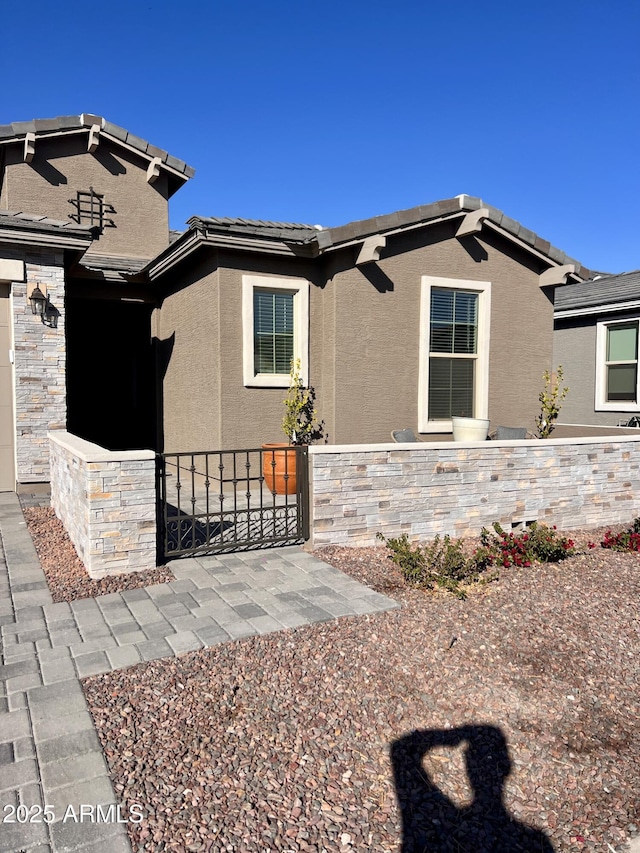 11074 W Tonto St, Avondale, AZ 85323 - exterior space featuring a gate, fence private yard, and stucco siding