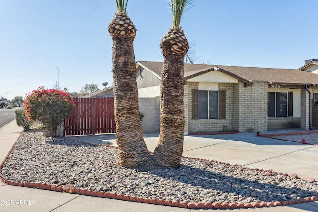 view of property exterior