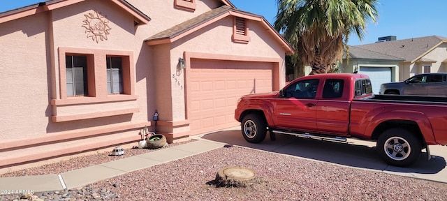 view of side of property