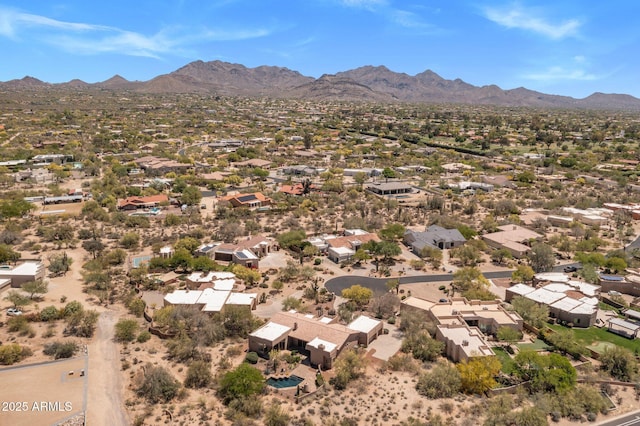 23760 N 80th Way, Scottsdale, AZ 85255 - aerial view of residential area with mountains