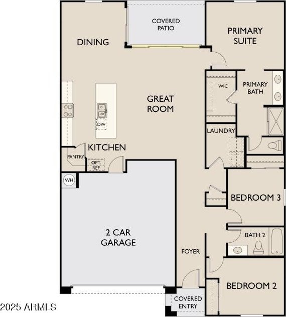 15785 W Beryl Ave, Waddell, AZ 85355 - property floor plan