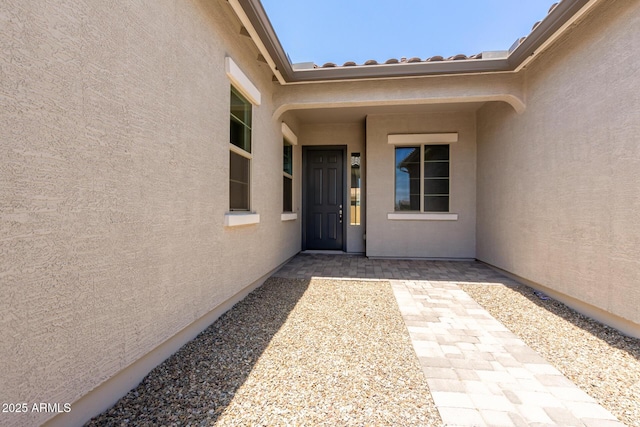 21640 E Roundup Way, Queen Creek, AZ 85142 - view of exterior entry with stucco siding