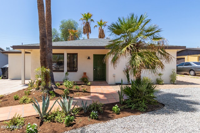 view of ranch-style house