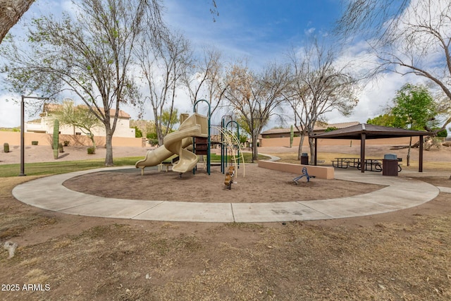 view of communal playground