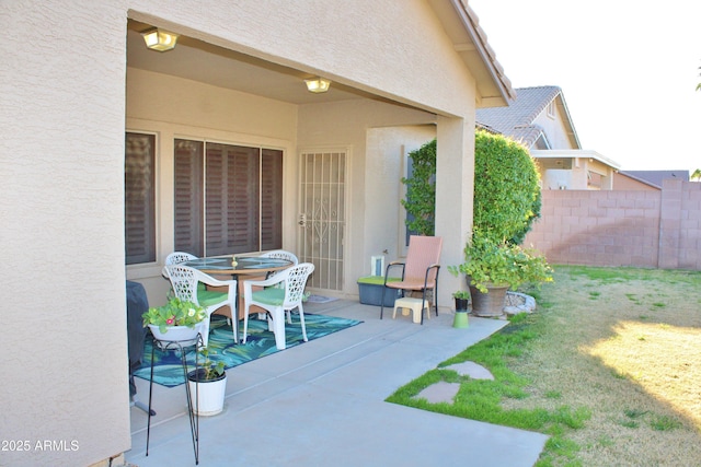 view of patio / terrace