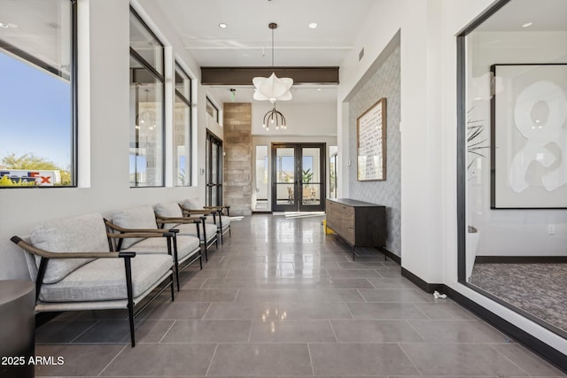 common area with visible vents