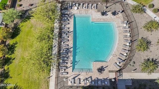 drone / aerial view