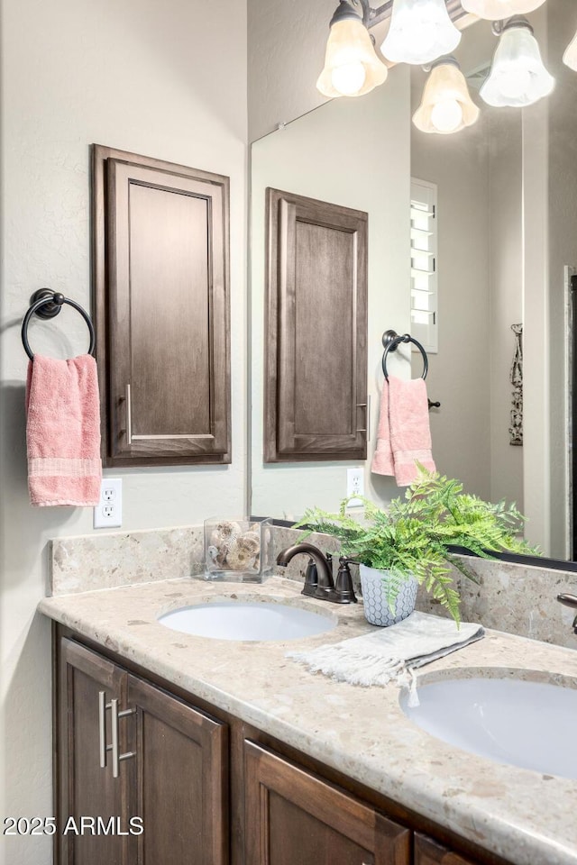 1822 N Waverly, Mesa, AZ 85207 - bathroom featuring double vanity