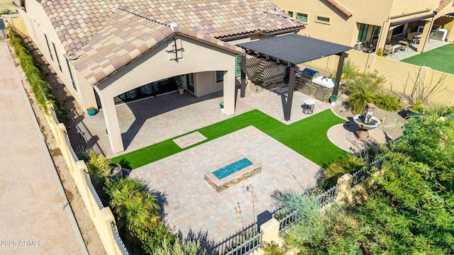 1822 N Waverly, Mesa, AZ 85207 - view from above of property