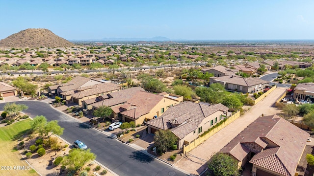 1822 N Waverly, Mesa, AZ 85207 - aerial view of residential area featuring a mountain backdrop