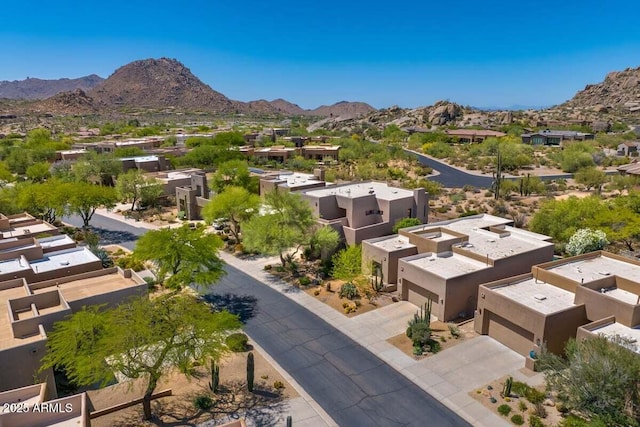 27892 N 108th Way, Scottsdale, AZ 85262 - aerial perspective of suburban area with a mountain backdrop