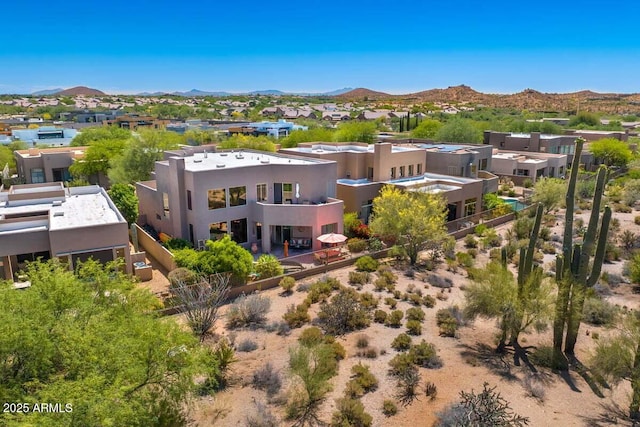 27892 N 108th Way, Scottsdale, AZ 85262 - aerial perspective of suburban area featuring mountains