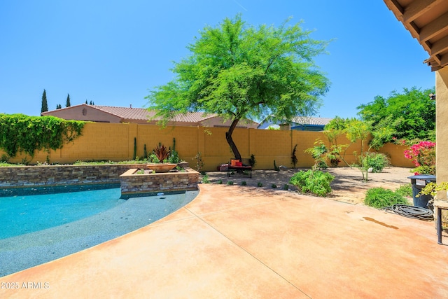 20639 W Grandview Dr, Buckeye, AZ 85396 - view of swimming pool with a fenced backyard and a patio