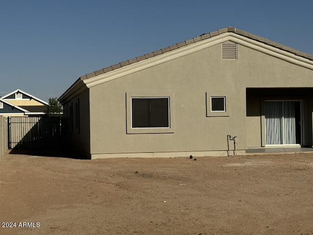 view of rear view of house