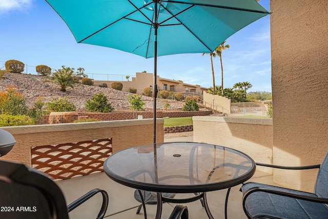 view of patio / terrace