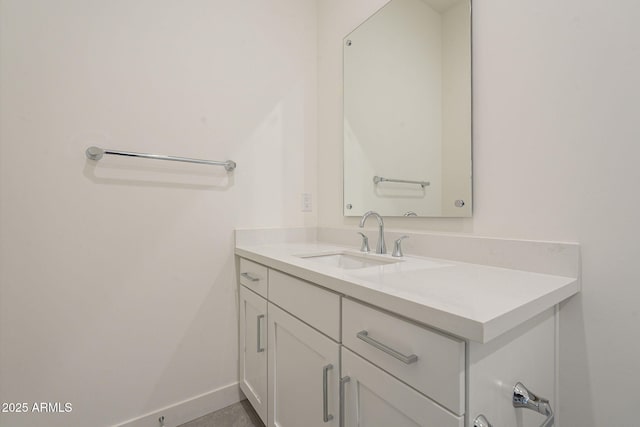 12326 E Black Rock Rd, Scottsdale, AZ 85255 - bathroom with baseboards and vanity