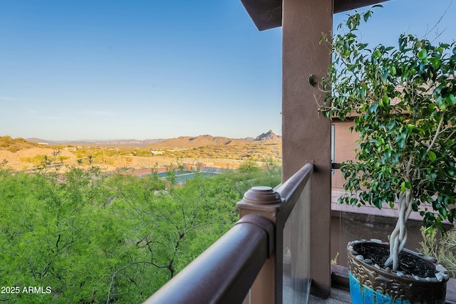 16336 E Ridgeline Dr, Fountain Hills, AZ 85268 - balcony featuring a mountain view