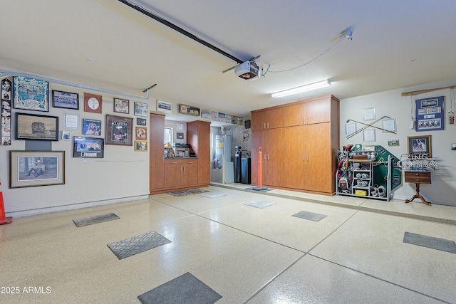 16336 E Ridgeline Dr, Fountain Hills, AZ 85268 - garage with a garage door opener and gas water heater