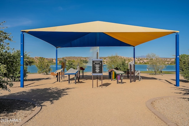 16336 E Ridgeline Dr, Fountain Hills, AZ 85268 - view of jungle gym with a water view