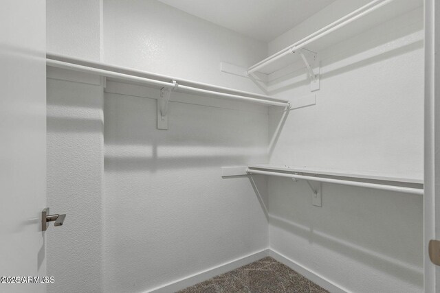 4343 E Soliere Ave Unit 2070, Flagstaff, AZ 86004 - walk in closet featuring dark colored carpet