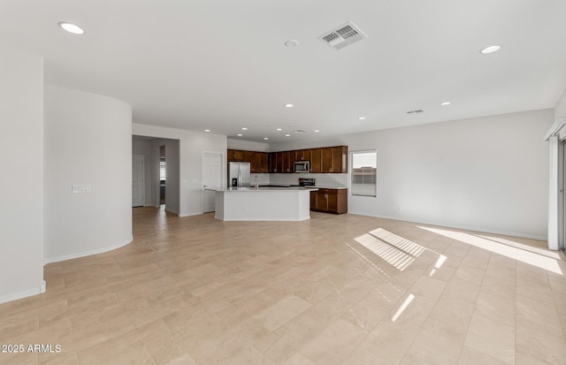 view of unfurnished living room