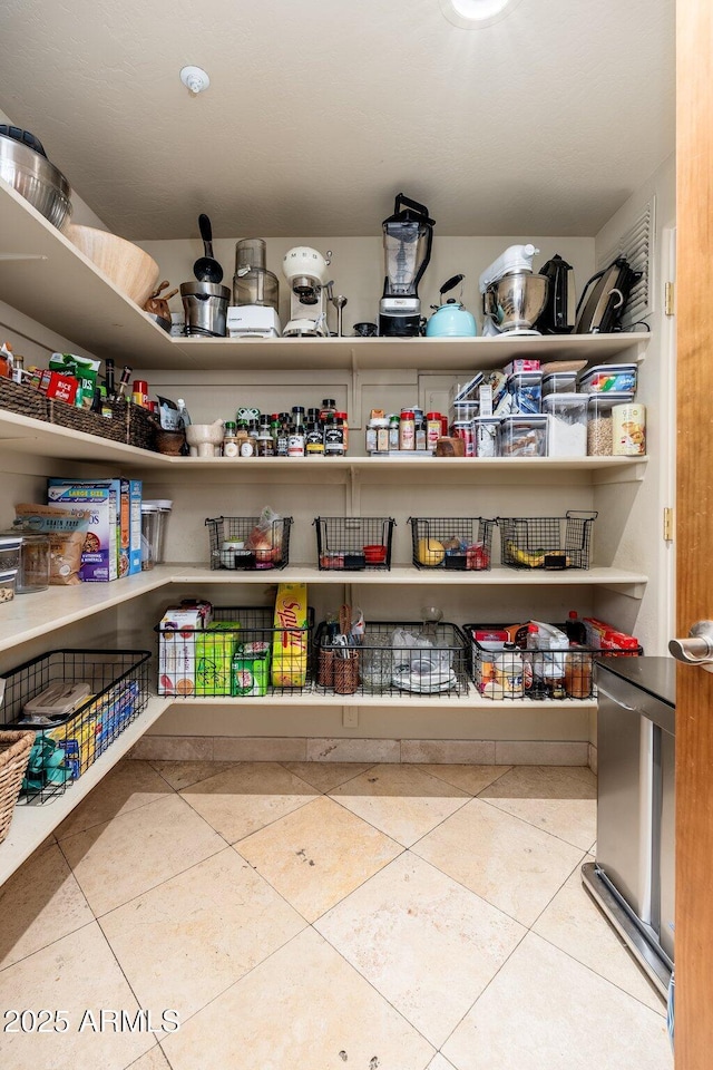 view of pantry