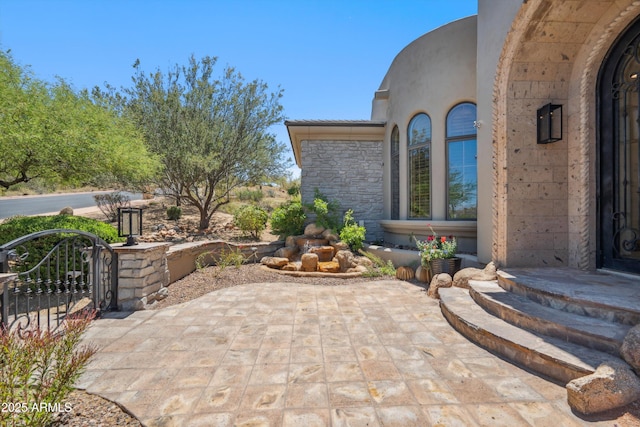 view of patio