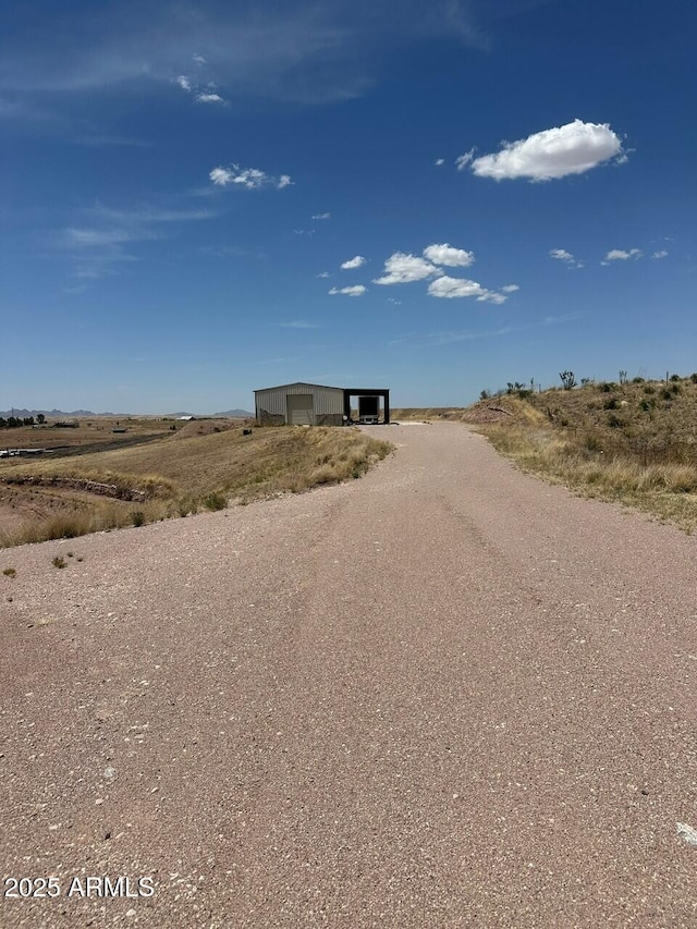 14 Lariat Trl, Sonoita, AZ 85637 - view of road featuring an outbuilding and a view of rural / pastoral area